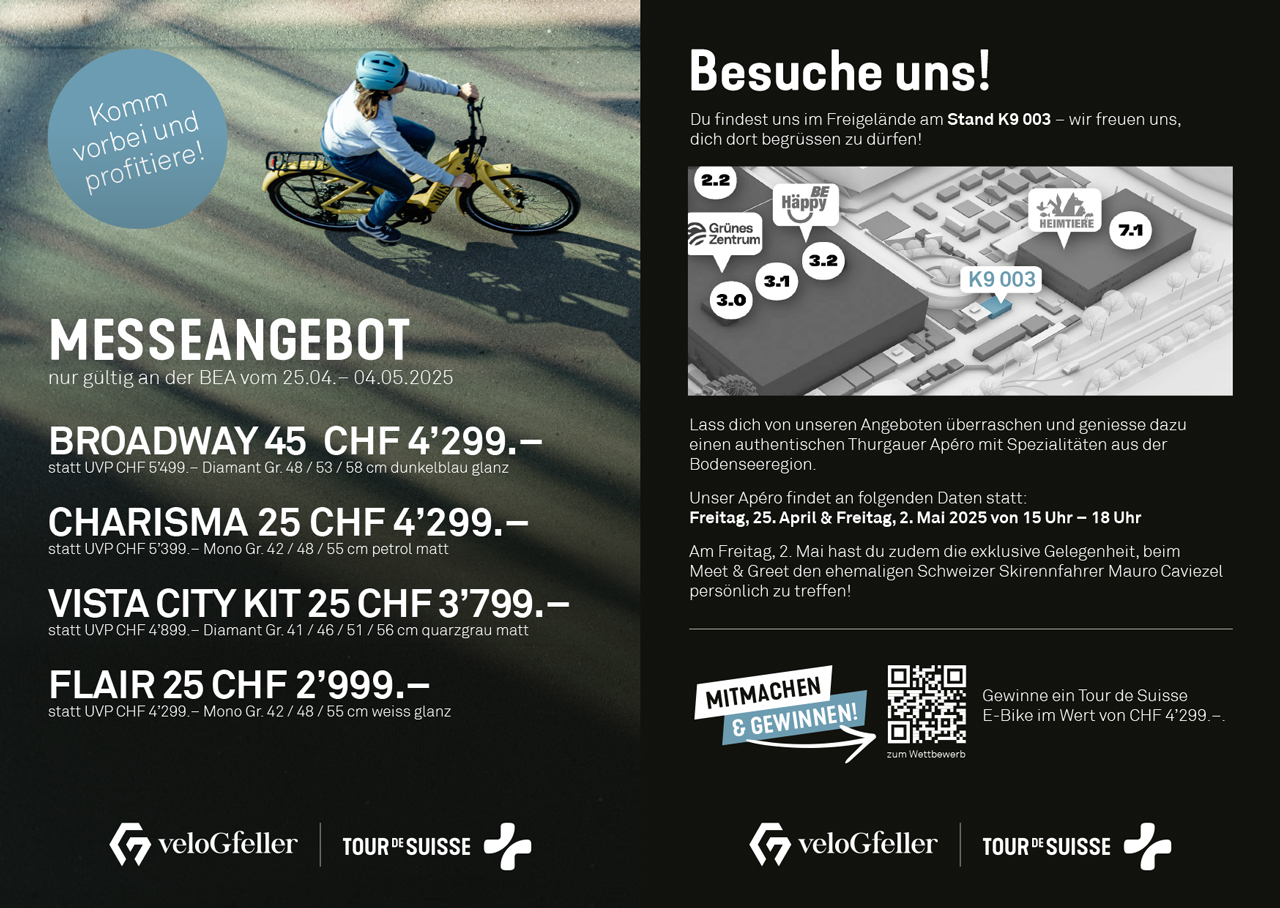 Flyer BEA Velogfeller 2025